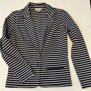 Full outfit Striped Black and White Women's Blazer